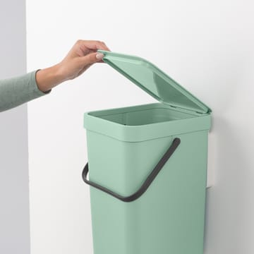 Caixote de lixo Sort & Go 12 l. - Jade green - Brabantia