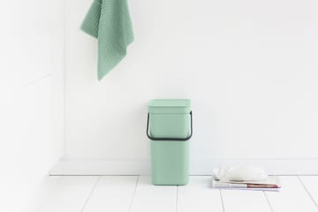 Caixote de lixo Sort & Go 12 l. - Jade green - Brabantia