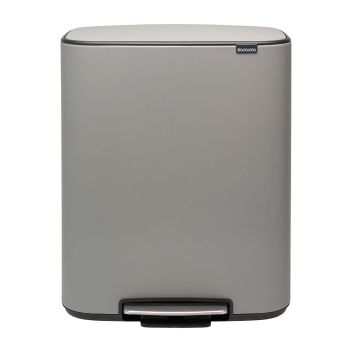 Caixote de pedal Bo 60 L - Mineral concrete grey - Brabantia