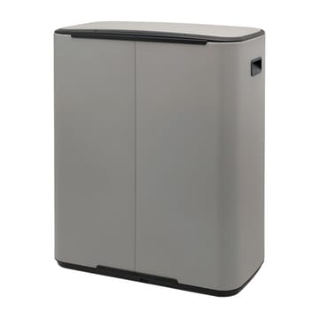 Caixote de pedal Bo 60 L - Mineral concrete grey - Brabantia