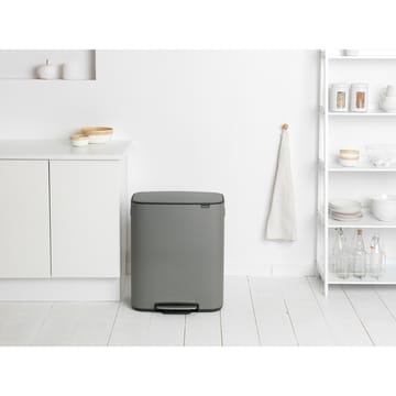 Caixote de pedal Bo 60 L - Mineral concrete grey - Brabantia