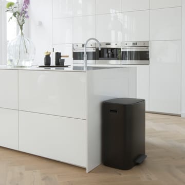 Caixote de pedal Bo 60 L - preto - Brabantia