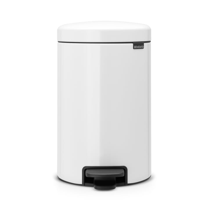 Caixote de pedal New Icon 12 litros - branco - Brabantia