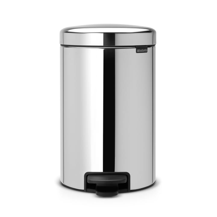 Caixote de pedal New Icon 12 litros - brilliant steel - Brabantia