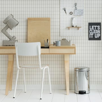 Caixote de pedal New Icon 12 litros - brilliant steel - Brabantia