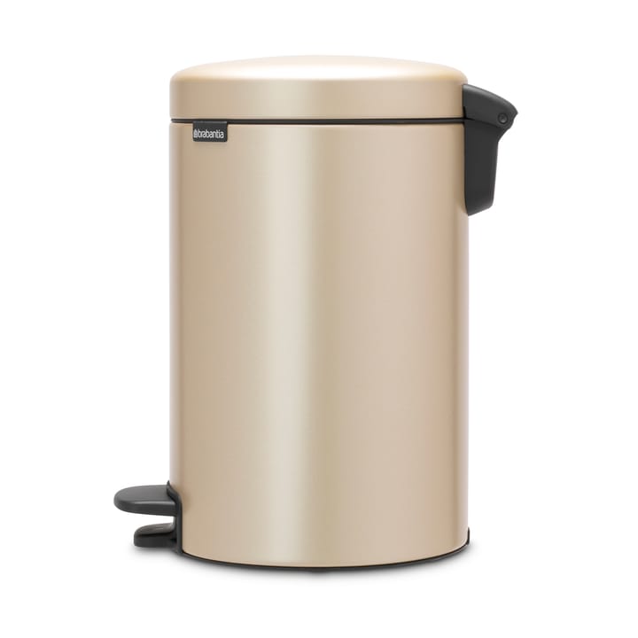 Caixote de pedal New Icon 12 litros - Metallic Gold - Brabantia