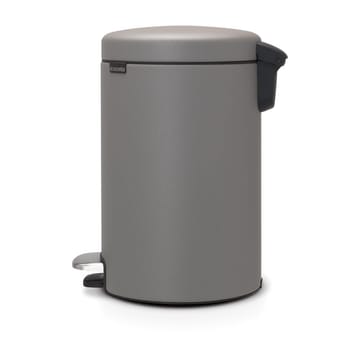 Caixote de pedal New Icon 12 litros - Mineral concrete grey - Brabantia