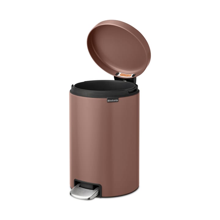 Caixote de pedal New Icon 12 litros - Satin Taupe - Brabantia