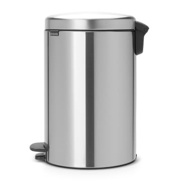 Caixote de pedal New Icon 20 litros - aço mate - Brabantia