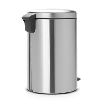 Caixote de pedal New Icon 20 litros - aço mate - Brabantia