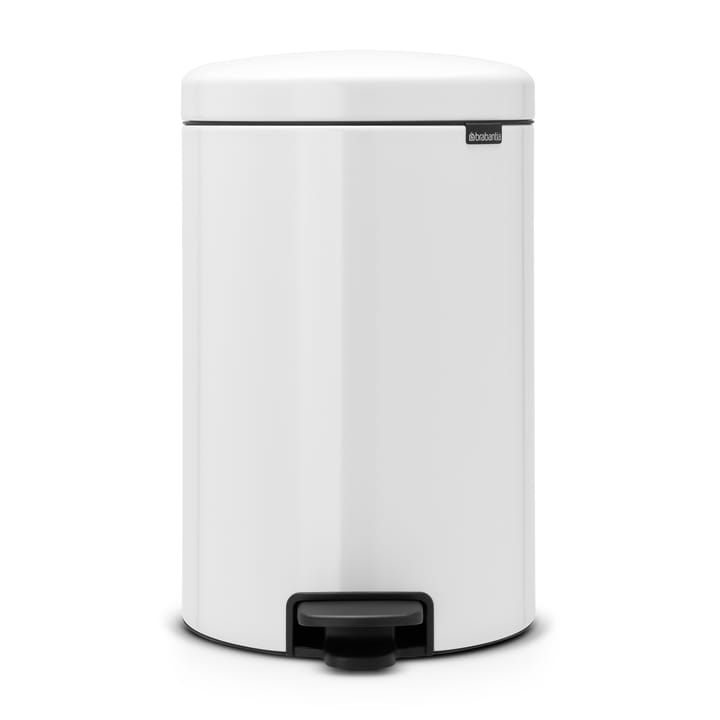 Caixote de pedal New Icon 20 litros - branco - Brabantia