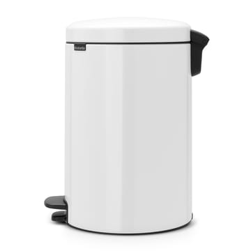 Caixote de pedal New Icon 20 litros - branco - Brabantia