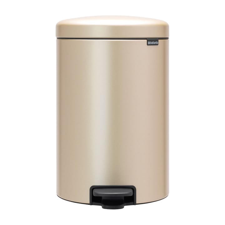 Caixote de pedal New Icon 20 litros - Metallic Gold - Brabantia