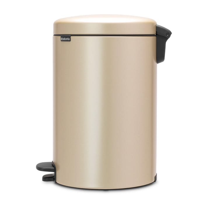 Caixote de pedal New Icon 20 litros - Metallic Gold - Brabantia