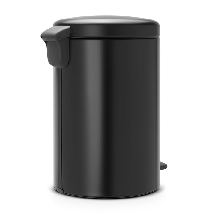 Caixote de pedal New Icon 20 litros, preto mate Brabantia