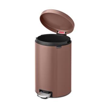 Caixote de pedal New Icon 20 litros - Satin Taupe - Brabantia