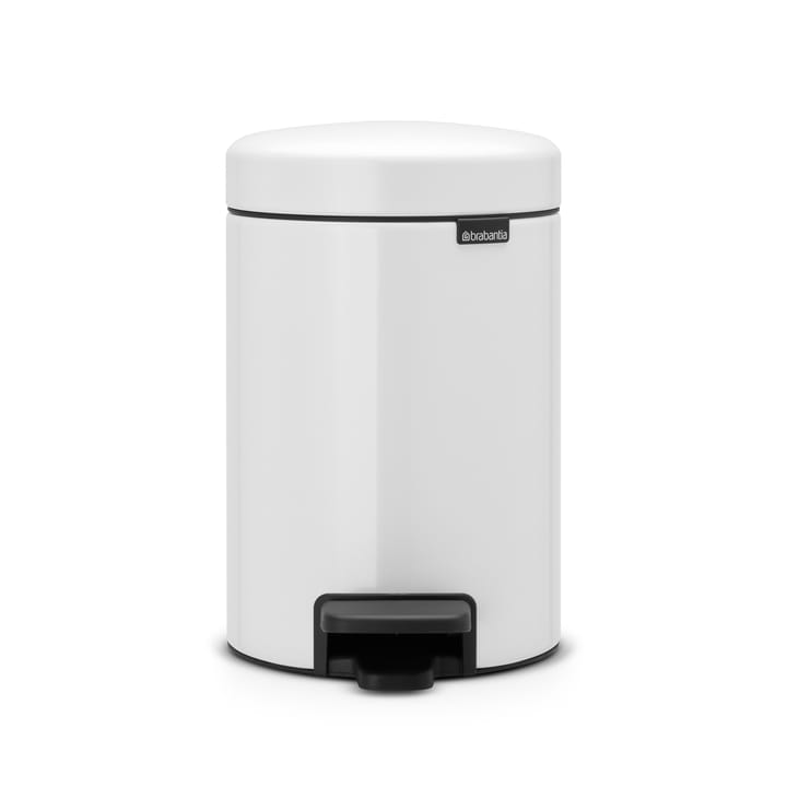 Caixote de pedal New Icon 3 litros - branco - Brabantia