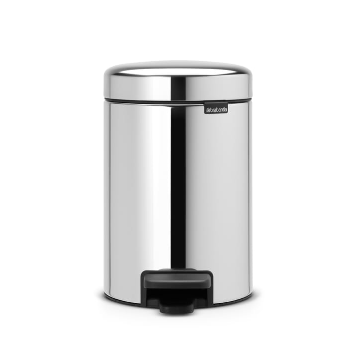 Caixote de pedal New Icon 3 litros - brilliant steel - Brabantia