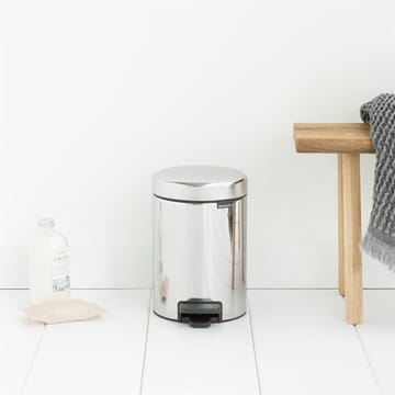 Caixote de pedal New Icon 3 litros - brilliant steel - Brabantia