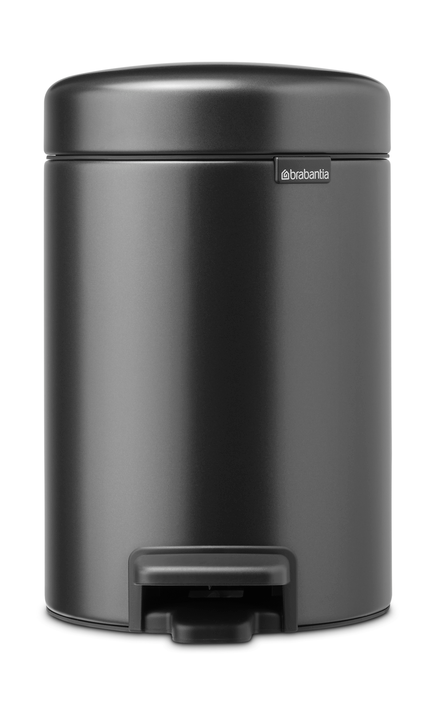 Caixote de pedal New Icon 3 litros - Confident Grey - Brabantia