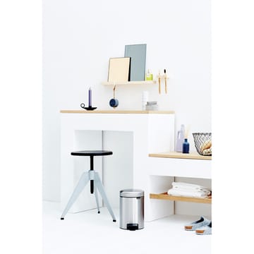 Caixote de pedal New Icon 3 litros - Matt steel fingerprint proof - Brabantia