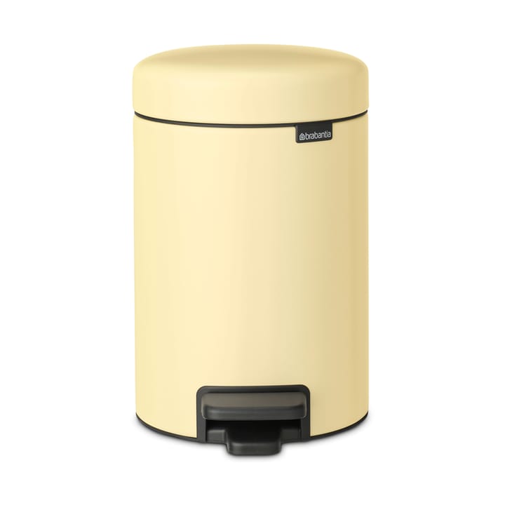 Caixote de pedal New Icon 3 litros - Mellow Yellow - Brabantia