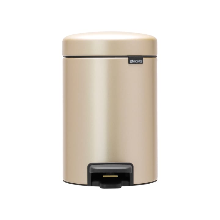 Caixote de pedal New Icon 3 litros - Metallic Gold - Brabantia