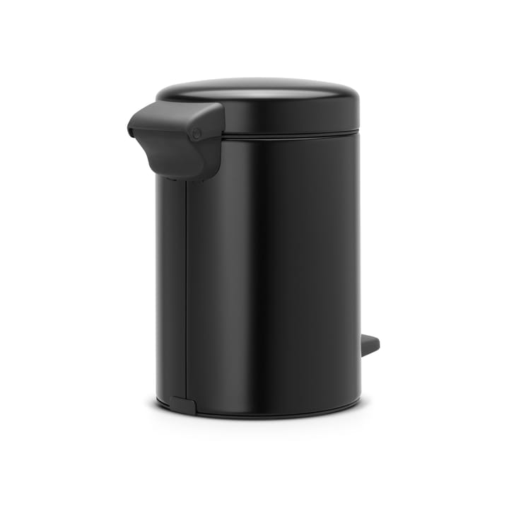 Caixote de pedal New Icon 3 litros - preto mate - Brabantia