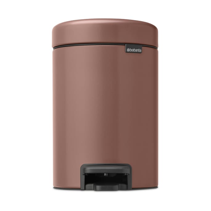 Caixote de pedal New Icon 3 litros - Satin Taupe - Brabantia