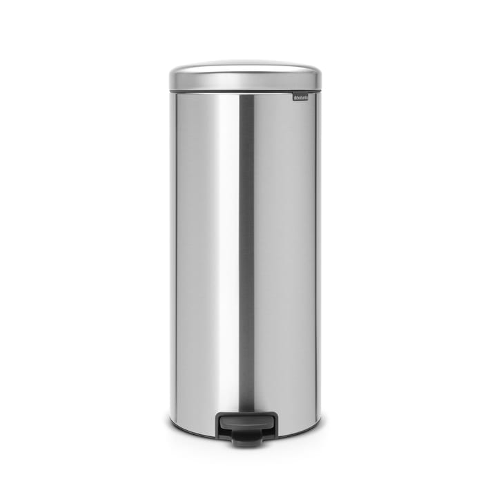 Caixote de pedal New Icon 30 litros - aço mate - Brabantia