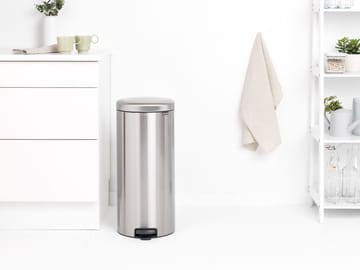 Caixote de pedal New Icon 30 litros - Matt steel fingerprint proof - Brabantia