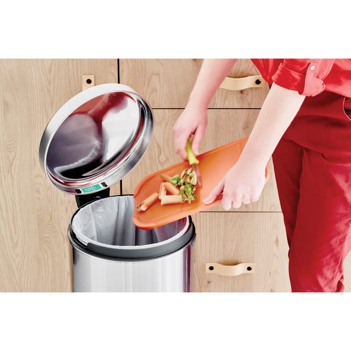 Caixote de pedal New Icon 30 litros - Matt steel fingerprint proof - Brabantia