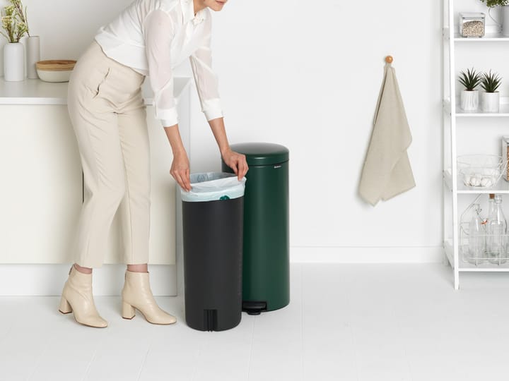 Caixote de pedal New Icon 30 litros - Pine green - Brabantia