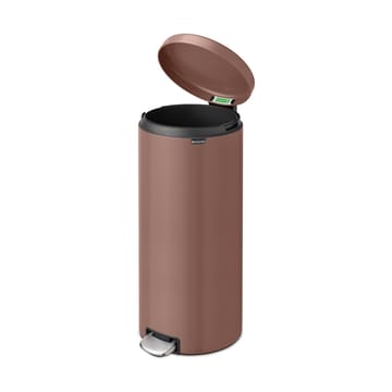 Caixote de pedal New Icon 30 litros - Satin Taupe - Brabantia