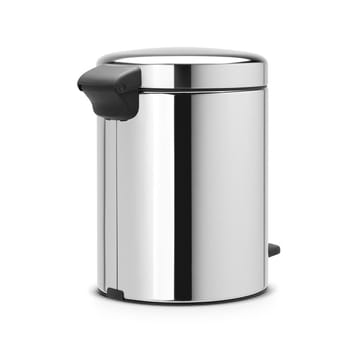 Caixote de pedal New Icon 5 litros - brilliant steel - Brabantia