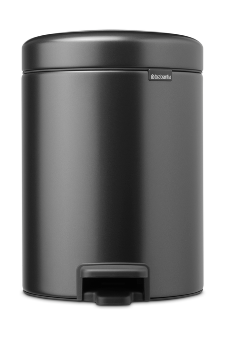 Caixote de pedal New Icon 5 litros - Confident Grey - Brabantia