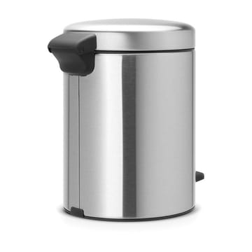 Caixote de pedal New Icon 5 litros - Matt steel fingerprint proof - Brabantia