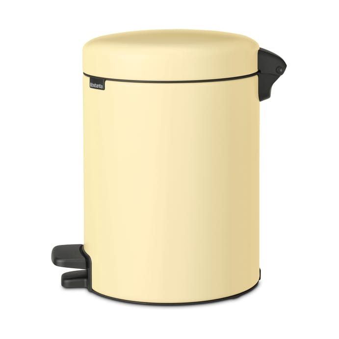 Caixote de pedal New Icon 5 litros - Mellow Yellow - Brabantia