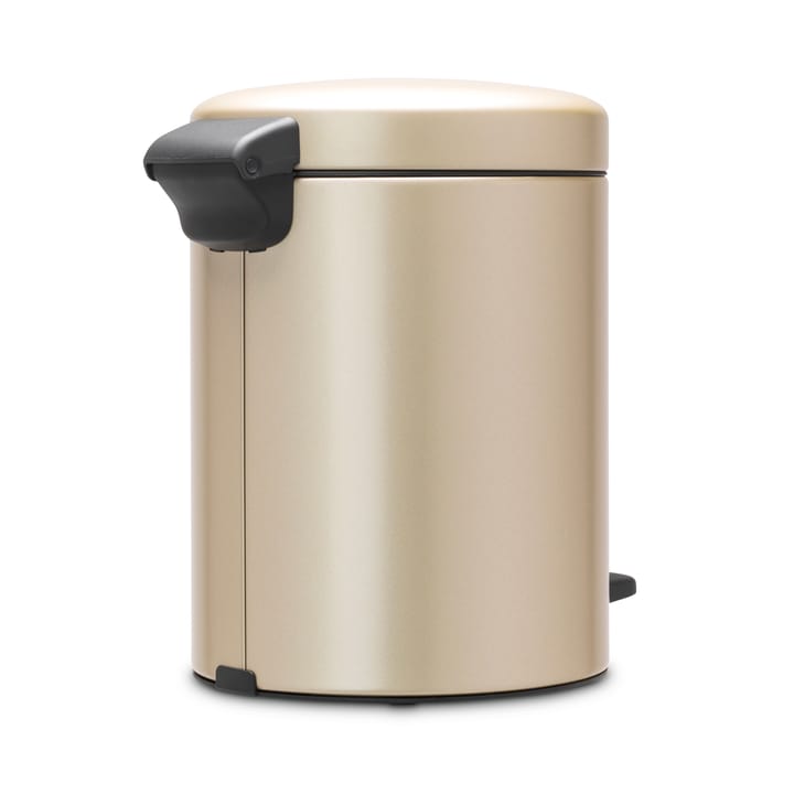 Caixote de pedal New Icon 5 litros - Metallic Gold - Brabantia