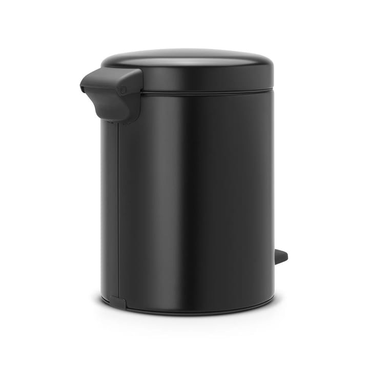 Caixote de pedal New Icon 5 litros - preto mate - Brabantia