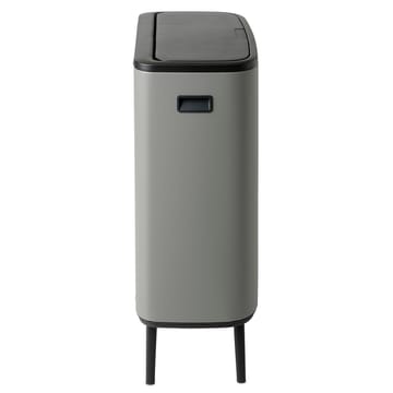 Caixote de toque Bo alto 2x30 L - Mineral concrete grey - Brabantia