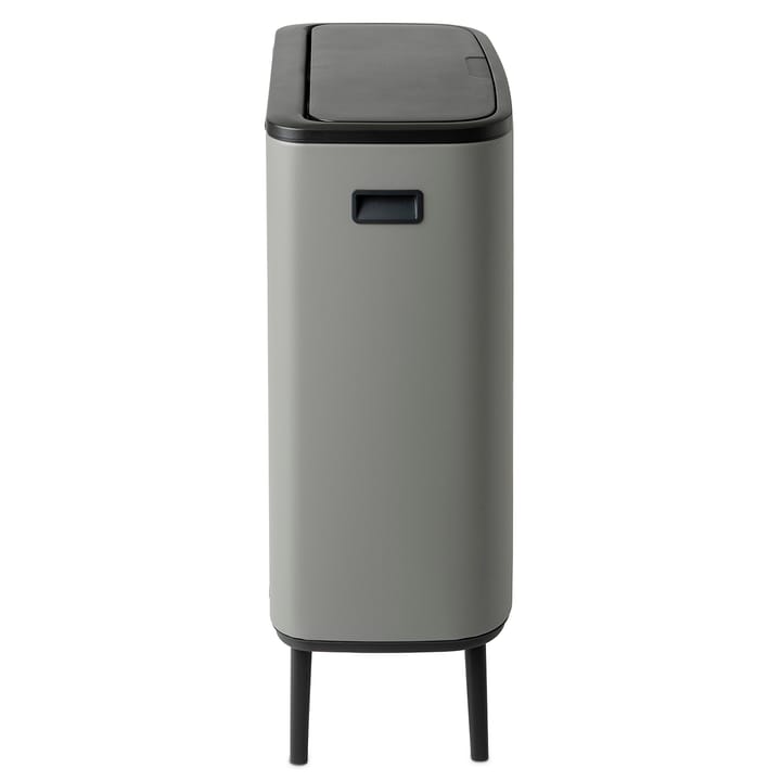 Caixote de toque Bo alto 2x30 L, Mineral concrete grey Brabantia