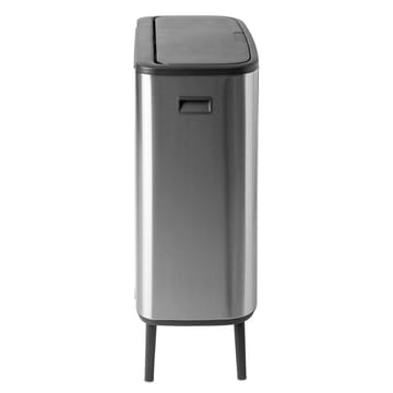 Caixote de toque Bo alto 60 L - Aço escovado mate - Brabantia