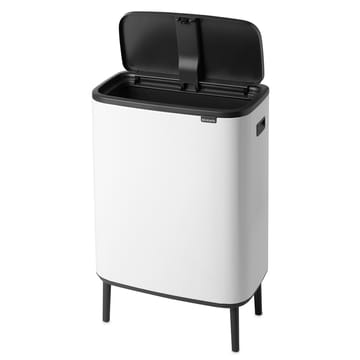 Caixote de toque Bo alto 60 L - Branco - Brabantia