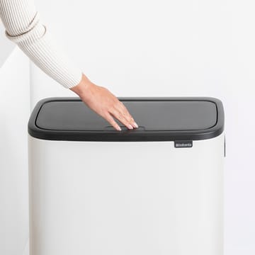 Caixote de toque Bo alto 60 L - Branco - Brabantia