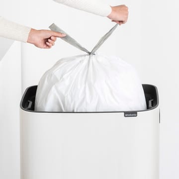 Caixote de toque Bo alto 60 L - Branco - Brabantia