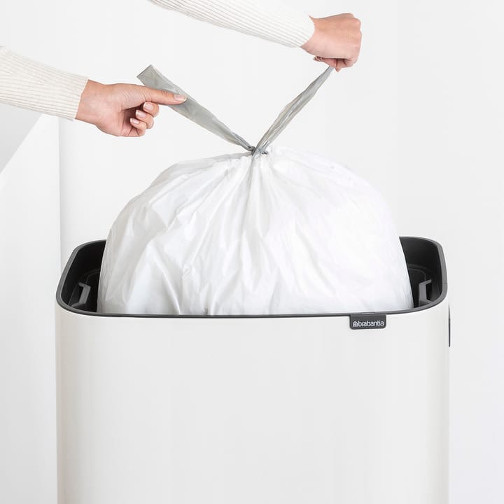 Caixote de toque Bo alto 60 L, Branco Brabantia