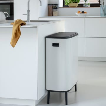 Caixote de toque Bo alto 60 L - Branco - Brabantia