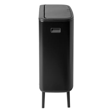 Caixote de toque Bo alto 60 L - Preto mate - Brabantia