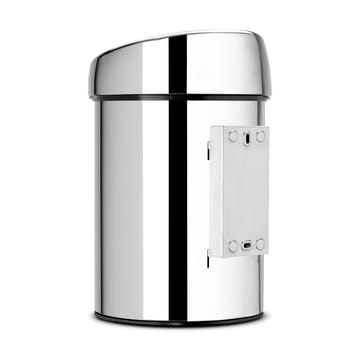 Caixote do lixo de montar na parede Touch Bin 3 litros - brilliant steel - Brabantia